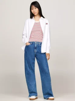Jeansy*Tommy Hilfiger Jeansy Betsy Z Szerokimi Nogawkami DENIM MEDIUM