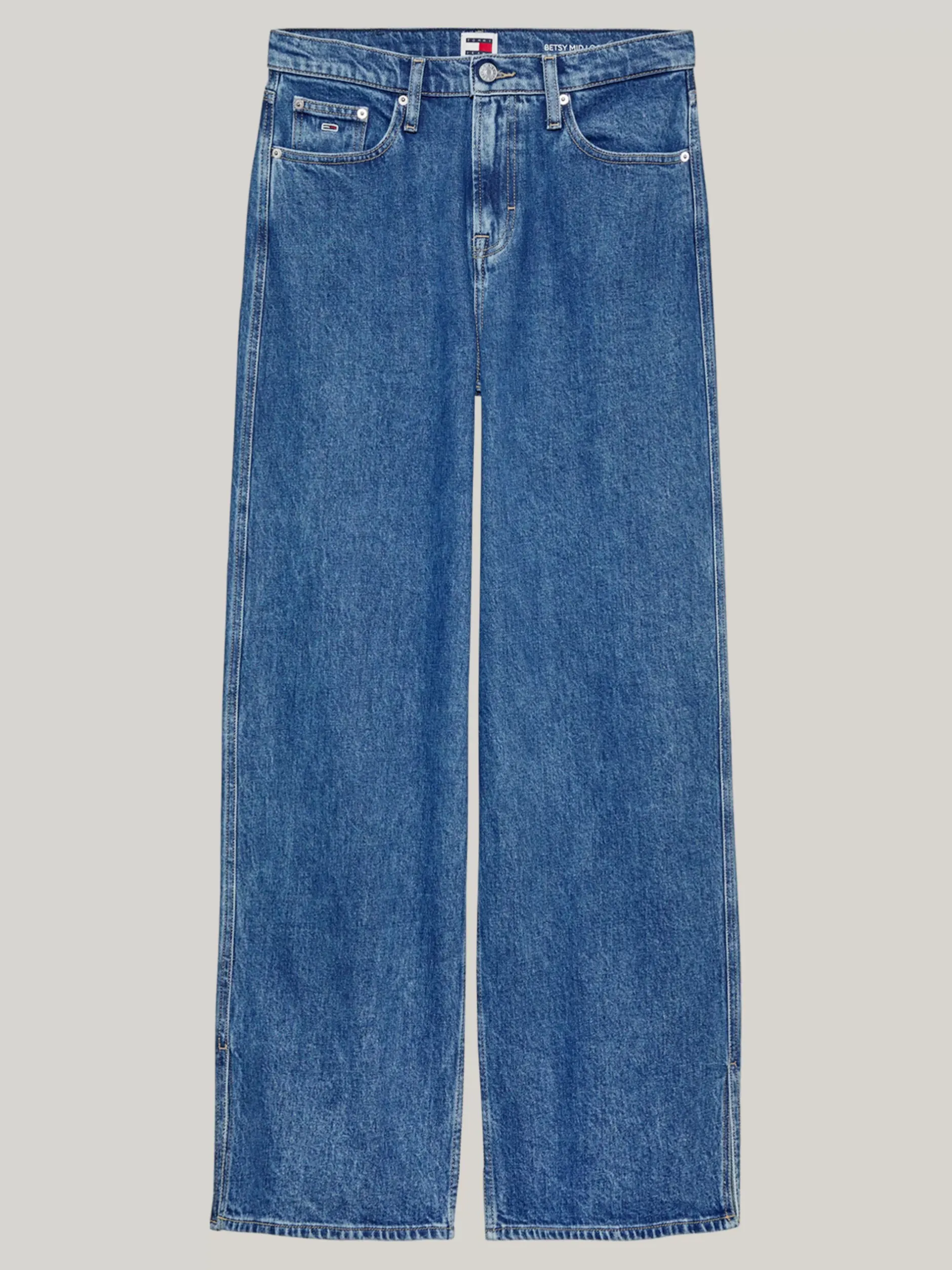 Jeansy*Tommy Hilfiger Jeansy Betsy Z Szerokimi Nogawkami DENIM MEDIUM