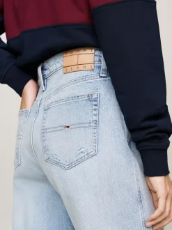Jeansy*Tommy Hilfiger Jeansy Betsy Z Szerokimi Nogawkami DENIM LIGHT