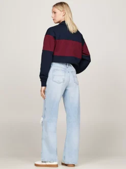 Jeansy*Tommy Hilfiger Jeansy Betsy Z Szerokimi Nogawkami DENIM LIGHT