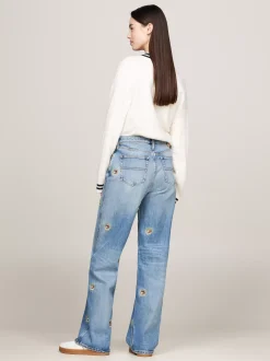 Jeansy*Tommy Hilfiger Jeansy Betsy Z Szerokimi Nogawkami DENIM MEDIUM
