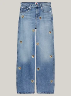 Jeansy*Tommy Hilfiger Jeansy Betsy Z Szerokimi Nogawkami DENIM MEDIUM