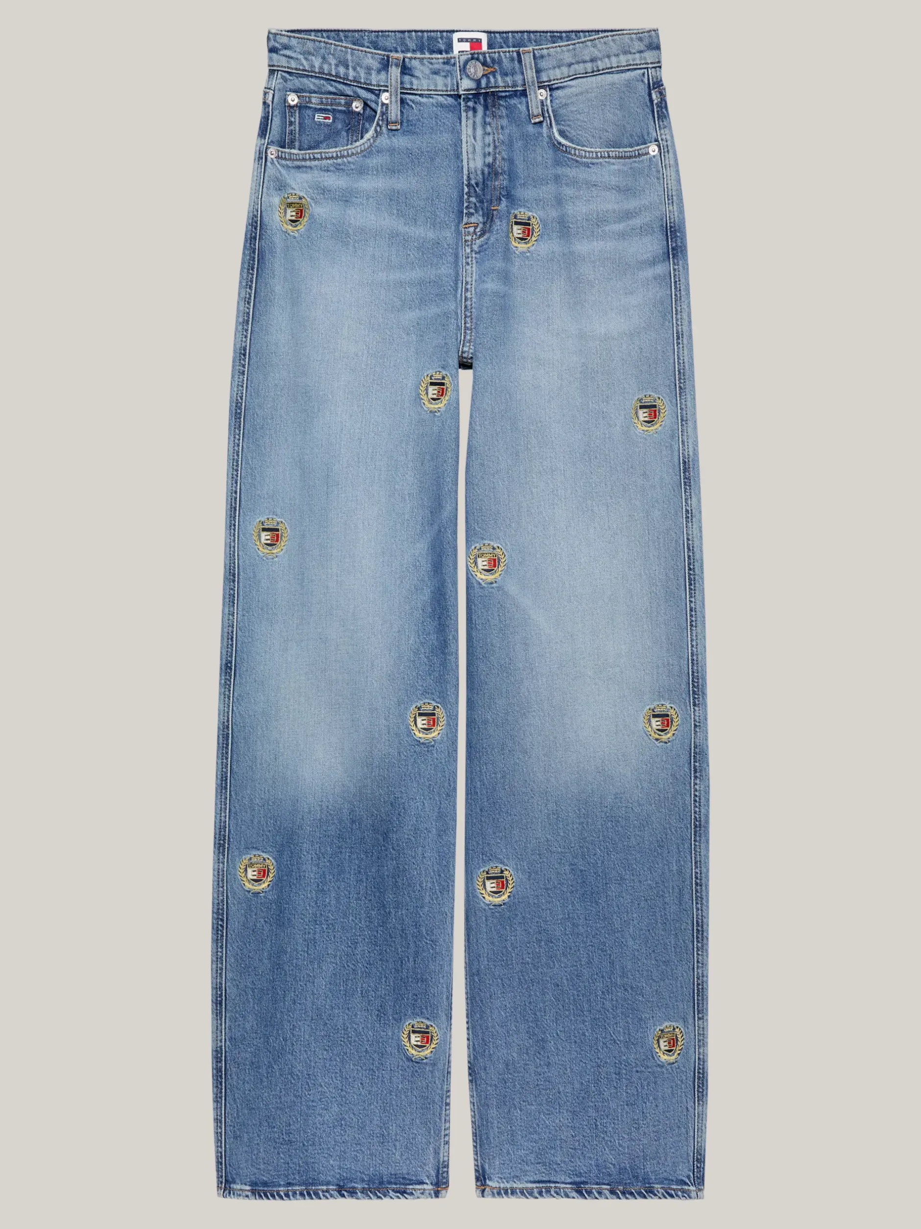 Jeansy*Tommy Hilfiger Jeansy Betsy Z Szerokimi Nogawkami DENIM MEDIUM