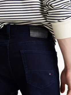 Jeansy*Tommy Hilfiger Jeansy Bleecker Z Haftowanym Emblematem DENALI INDIGO