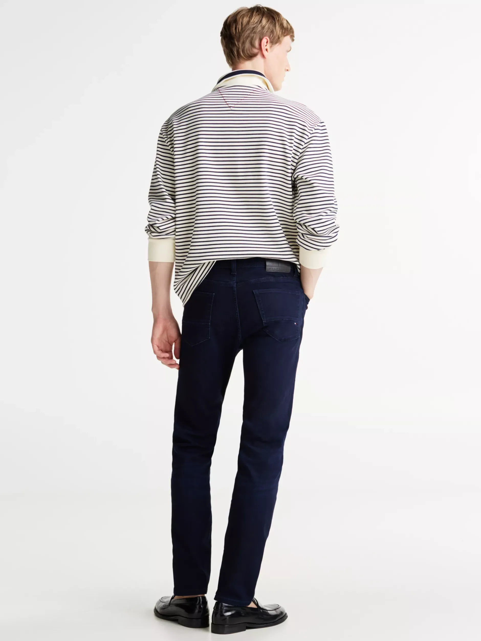 Jeansy*Tommy Hilfiger Jeansy Bleecker Z Haftowanym Emblematem DENALI INDIGO