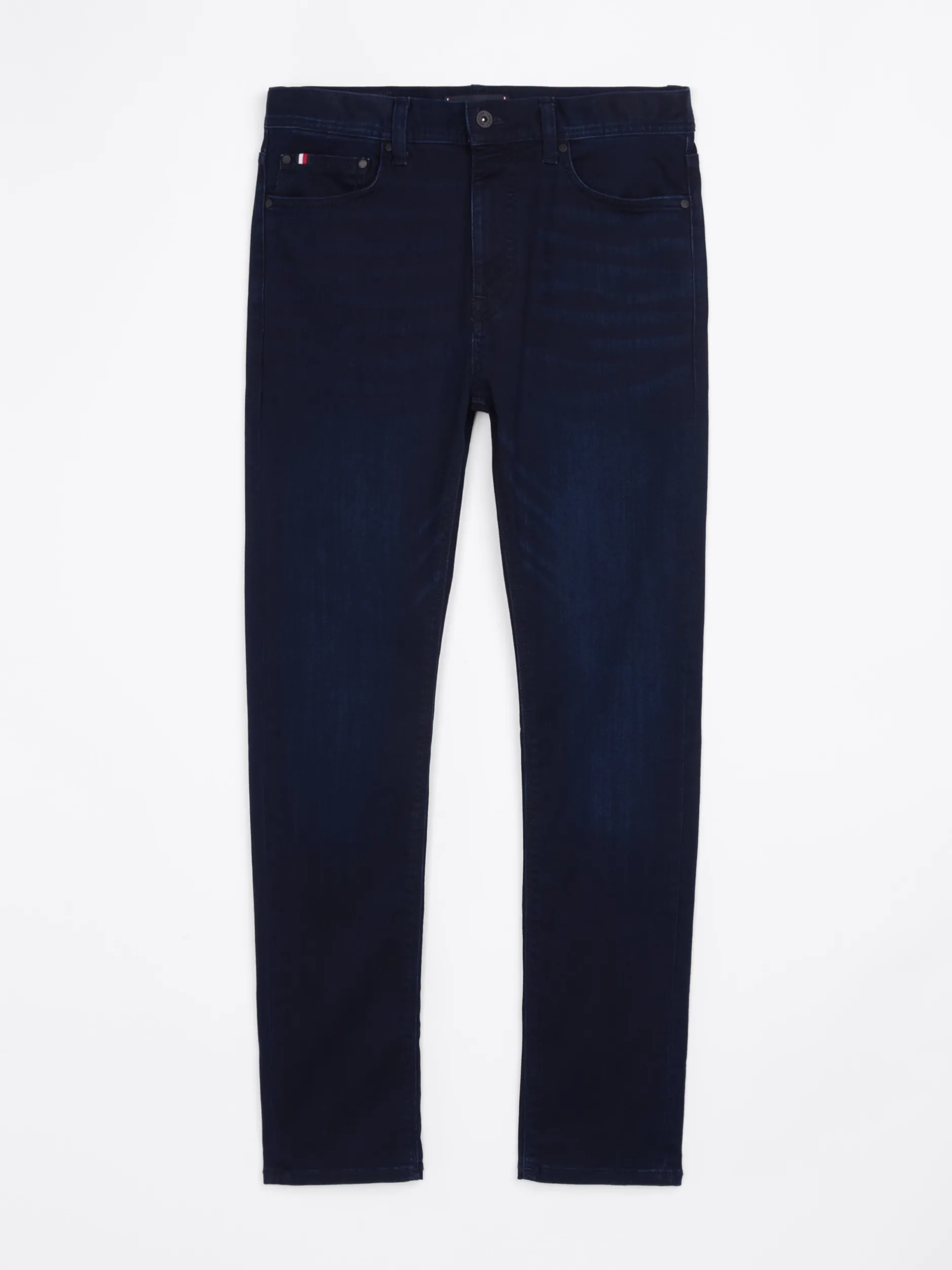 Jeansy*Tommy Hilfiger Jeansy Bleecker Z Haftowanym Emblematem DENALI INDIGO