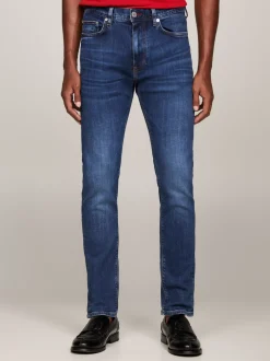 Jeansy*Tommy Hilfiger Jeansy Bleecker Z Technologią TH Flex OREGON INDIGO
