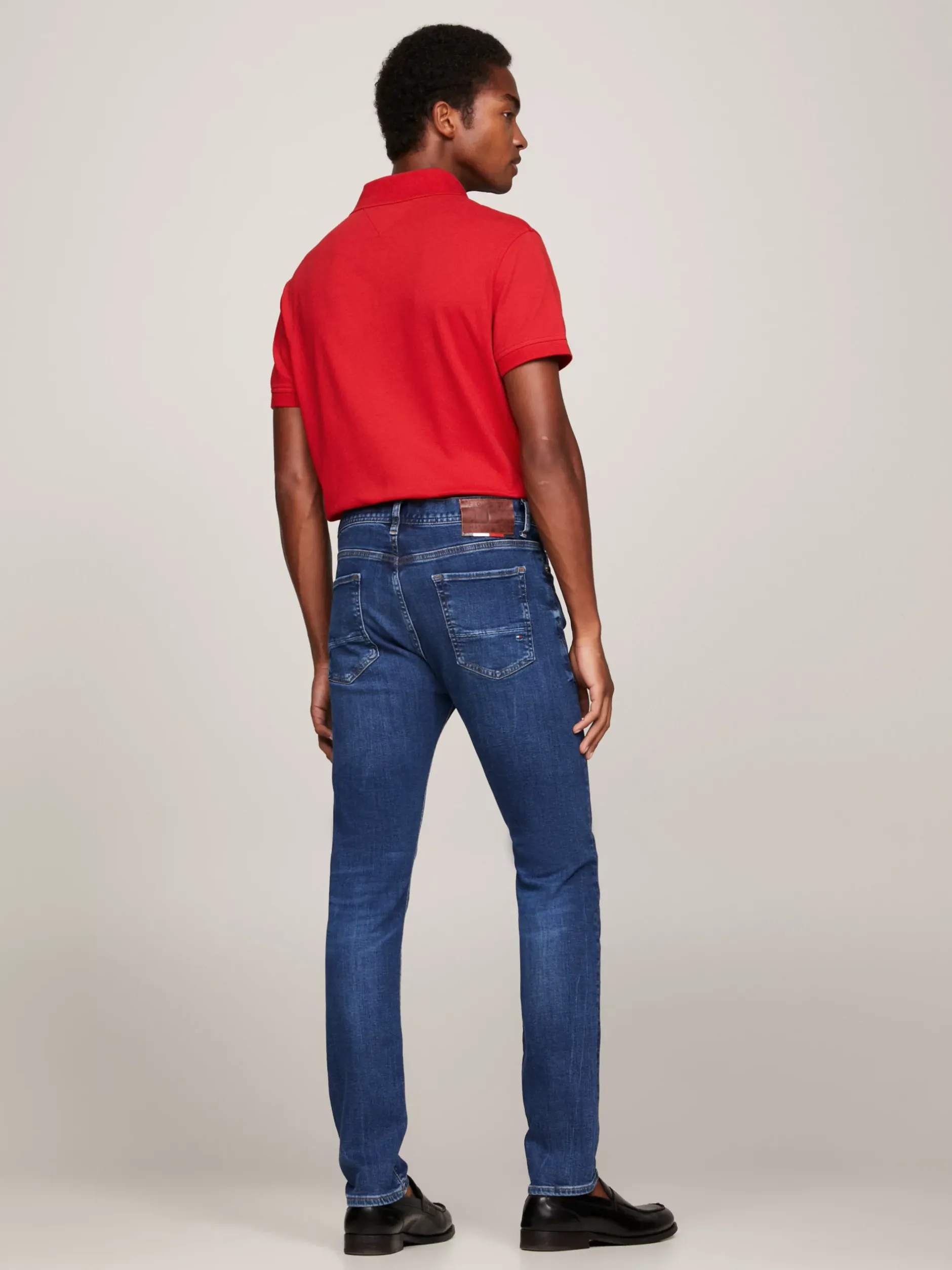Jeansy*Tommy Hilfiger Jeansy Bleecker Z Technologią TH Flex OREGON INDIGO