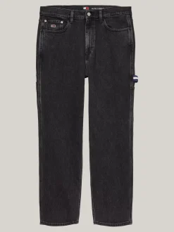 Jeansy*Tommy Hilfiger Jeansy Carpenter O Kroju Skater DENIM BLACK