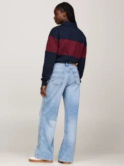 Jeansy*Tommy Hilfiger Jeansy Claire Z Szerokimi Nogawkami DENIM LIGHT