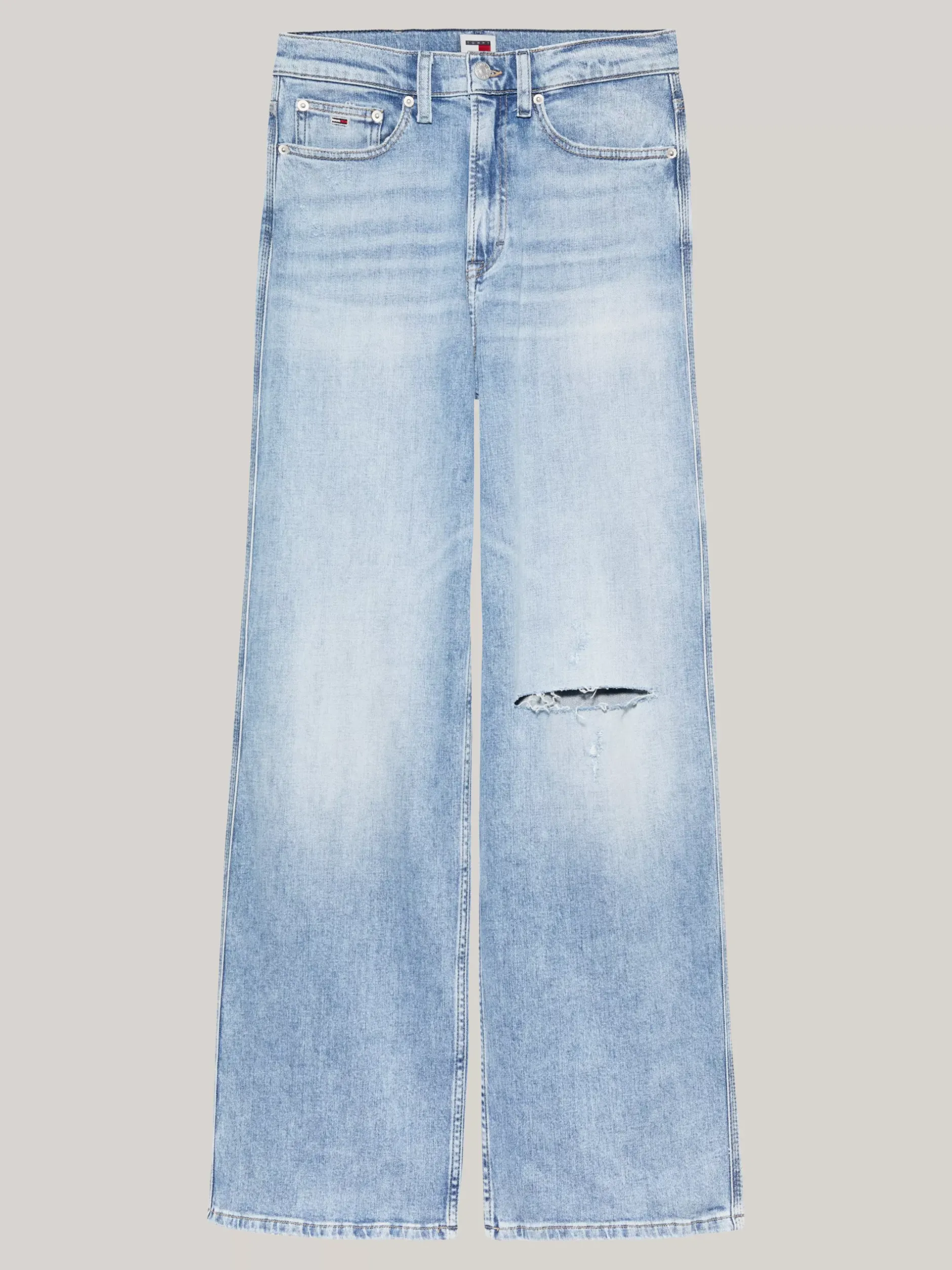 Jeansy*Tommy Hilfiger Jeansy Claire Z Szerokimi Nogawkami DENIM LIGHT