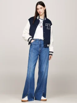 Jeansy*Tommy Hilfiger Jeansy Claire Z Szerokimi Nogawkami DENIM MEDIUM