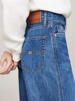 Jeansy*Tommy Hilfiger Jeansy Claire Z Szerokimi Nogawkami DENIM MEDIUM