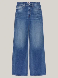 Jeansy*Tommy Hilfiger Jeansy Claire Z Wysokim Stanem DENIM MEDIUM