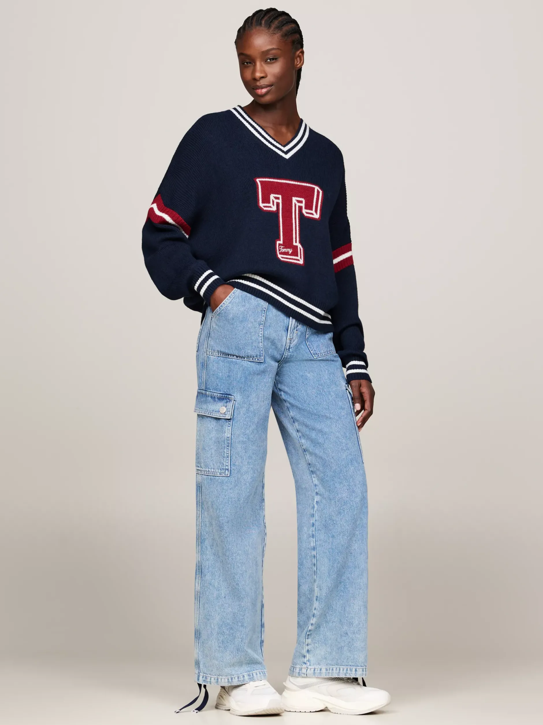 Jeansy*Tommy Hilfiger Jeansy Claire Z Wysokim Stanem DENIM MEDIUM