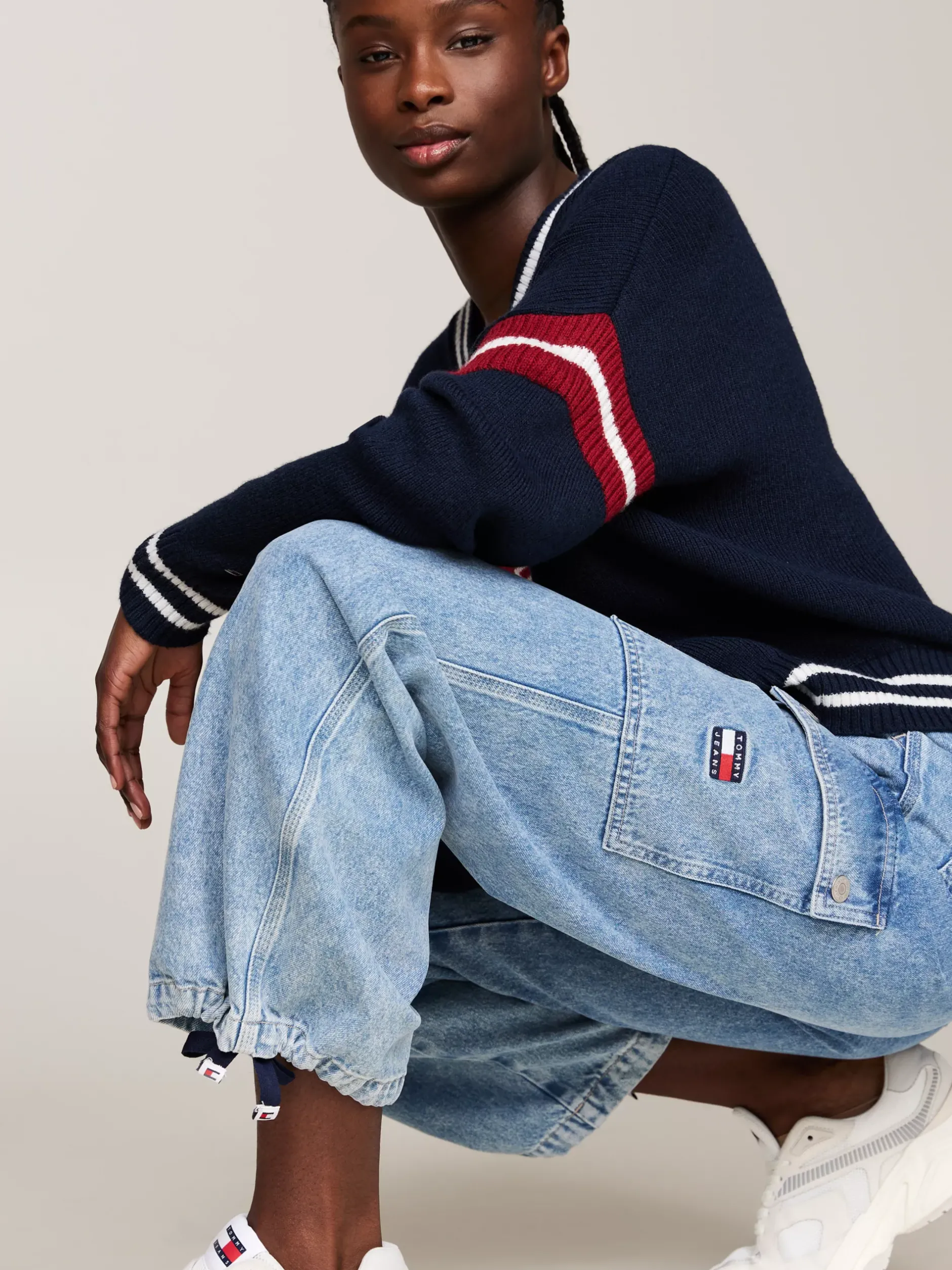 Jeansy*Tommy Hilfiger Jeansy Claire Z Wysokim Stanem DENIM MEDIUM