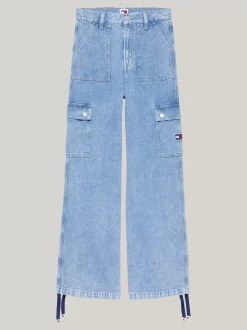 Jeansy*Tommy Hilfiger Jeansy Claire Z Wysokim Stanem DENIM MEDIUM