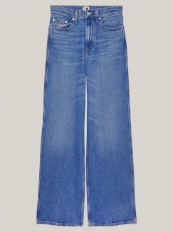 Jeansy*Tommy Hilfiger Jeansy Claire Z Wysokim Stanem DENIM MEDIUM