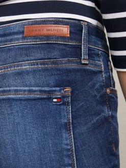 Jeansy*Tommy Hilfiger Jeansy Como O Obcisłym Kroju Z Efektem Sprania DOREEN