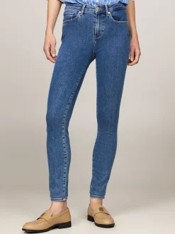 Jeansy*Tommy Hilfiger Jeansy Como O Obcisłym Kroju Ze średnim Stanem ZEF