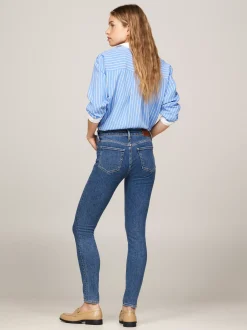 Jeansy*Tommy Hilfiger Jeansy Como O Obcisłym Kroju Ze średnim Stanem ZEF