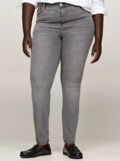 Jeansy*Tommy Hilfiger Jeansy Curve O Bardzo Obcisłym Kroju GER