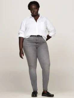 Jeansy*Tommy Hilfiger Jeansy Curve O Bardzo Obcisłym Kroju GER