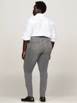 Jeansy*Tommy Hilfiger Jeansy Curve O Bardzo Obcisłym Kroju GER