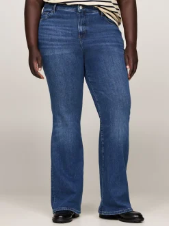 Jeansy*Tommy Hilfiger Jeansy Curve Z Rozszerzanymi Nogawkami ANA