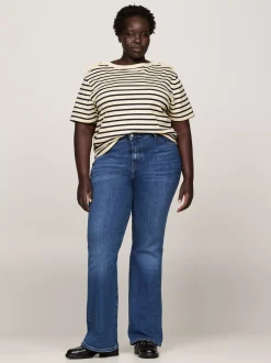 Jeansy*Tommy Hilfiger Jeansy Curve Z Rozszerzanymi Nogawkami ANA