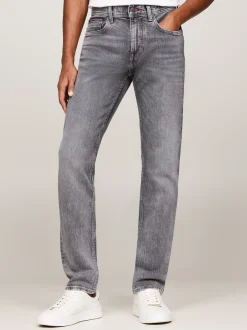 Jeansy*Tommy Hilfiger Jeansy Denton O Prostym Kroju CARVER GREY
