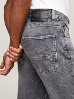 Jeansy*Tommy Hilfiger Jeansy Denton O Prostym Kroju CARVER GREY