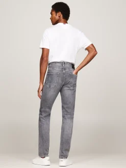Jeansy*Tommy Hilfiger Jeansy Denton O Prostym Kroju CARVER GREY