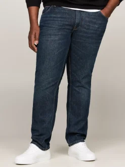 Jeansy*Tommy Hilfiger Jeansy Denton Plus Z Efektem Wyblaknięcia CREST INDIGO