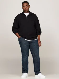 Jeansy*Tommy Hilfiger Jeansy Denton Plus Z Efektem Wyblaknięcia CREST INDIGO