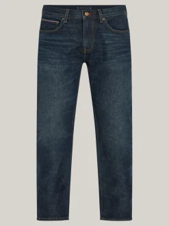 Jeansy*Tommy Hilfiger Jeansy Denton Plus Z Efektem Wyblaknięcia CREST INDIGO