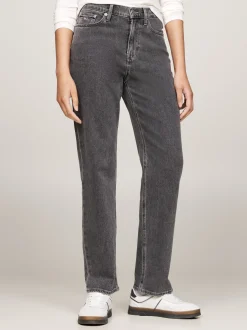 Jeansy*Tommy Hilfiger Jeansy Izzie Z Efektem Wyblaknięcia DENIM BLACK