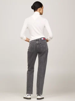 Jeansy*Tommy Hilfiger Jeansy Izzie Z Efektem Wyblaknięcia DENIM BLACK
