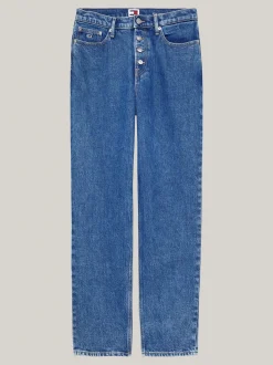 Jeansy*Tommy Hilfiger Jeansy Izzie Z Prostymi Nogawkami DENIM MEDIUM