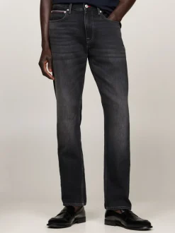 Jeansy*Tommy Hilfiger Jeansy Mercer Z Efektem Wyblaknięcia TUNDRA BLACK