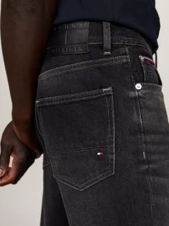 Jeansy*Tommy Hilfiger Jeansy Mercer Z Efektem Wyblaknięcia TUNDRA BLACK