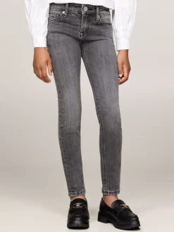 Jeansy*Tommy Hilfiger Jeansy Nora Z Efektem Wyblaknięcia BLACKUSED