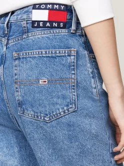 Jeansy*Tommy Hilfiger Jeansy O Kroju Mom Fit Z Bardzo Wysokim Stanem DENIM LIGHT