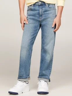 Jeansy*Tommy Hilfiger Jeansy O Luźnym Kroju W Kolorystyce VINTAGE