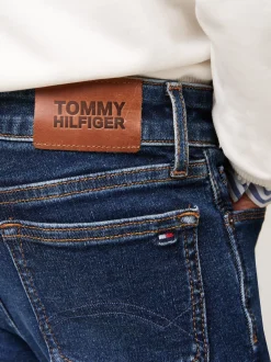 Jeansy*Tommy Hilfiger Jeansy O Obcisłym Kroju Z Efektem Wyblaknięcia AUTHENTICSTRETCH