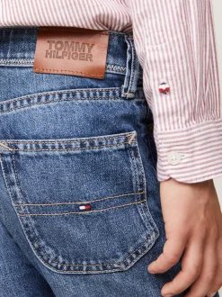 Jeansy*Tommy Hilfiger Jeansy O Prostym Kroju Z Efektem Wyblaknięcia WORNIN