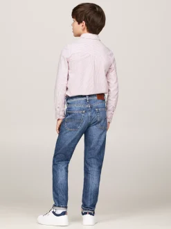 Jeansy*Tommy Hilfiger Jeansy O Prostym Kroju Z Efektem Wyblaknięcia WORNIN