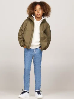 Jeansy*Tommy Hilfiger Jeansy O Wąskim Kroju W Klasycznym Kolorze MIDSALTPEPPER