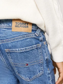 Jeansy*Tommy Hilfiger Jeansy O Wąskim Kroju W Klasycznym Kolorze MIDSALTPEPPER