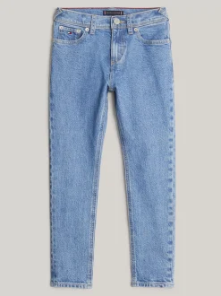 Jeansy*Tommy Hilfiger Jeansy O Wąskim Kroju W Klasycznym Kolorze MIDSALTPEPPER